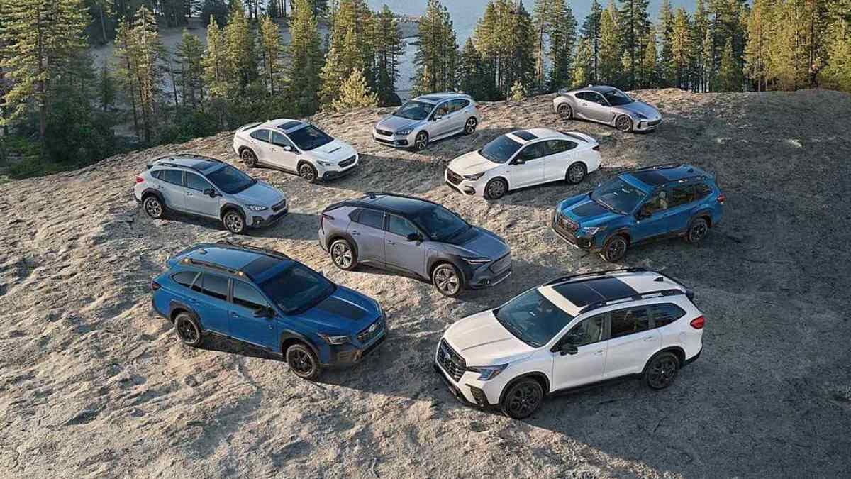 2023 Subaru lineup
