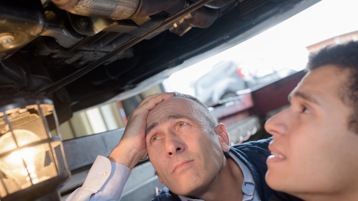 Why You Need to Check Under Your Vehicle After an Oil Change