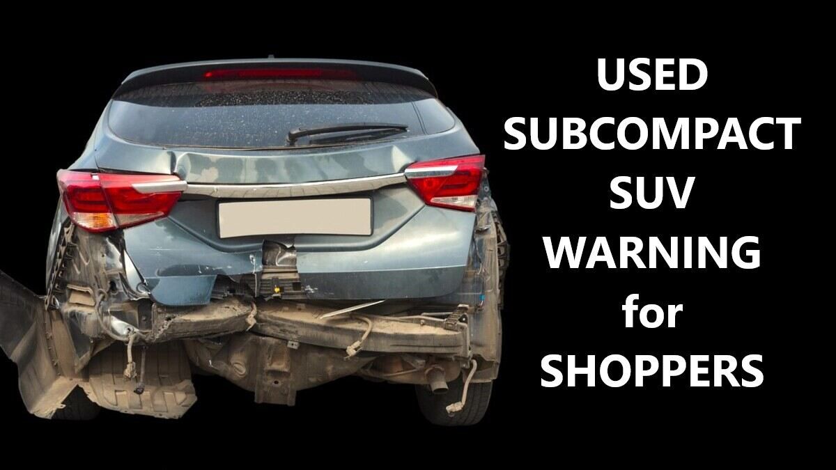 Recently Discontinued SUV Warning 