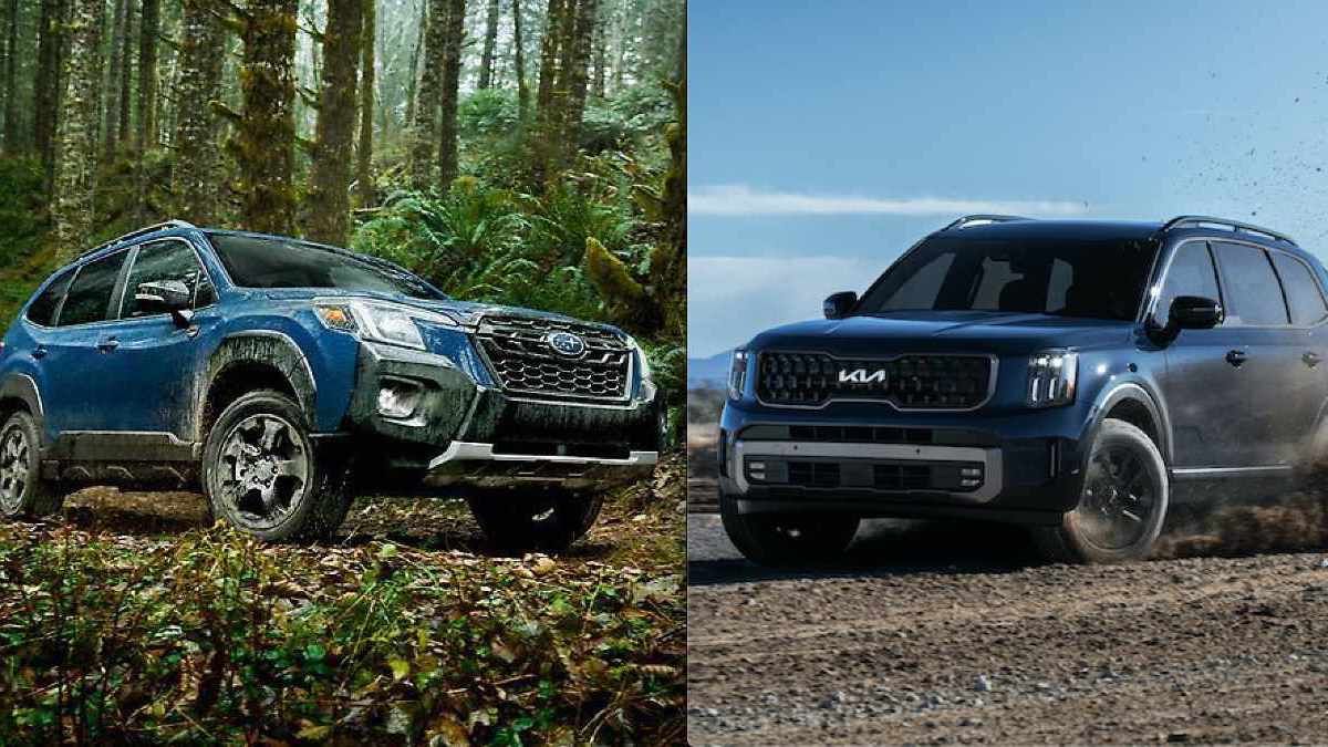 2023 Kia Telluride X-Pro vs. 2023 Subaru Forester Wilderness