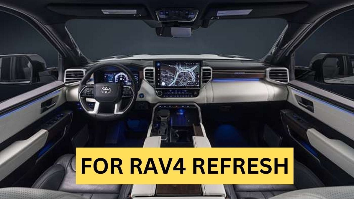 Toyota Tundra Capstone Interior design for the RAV4 refresh