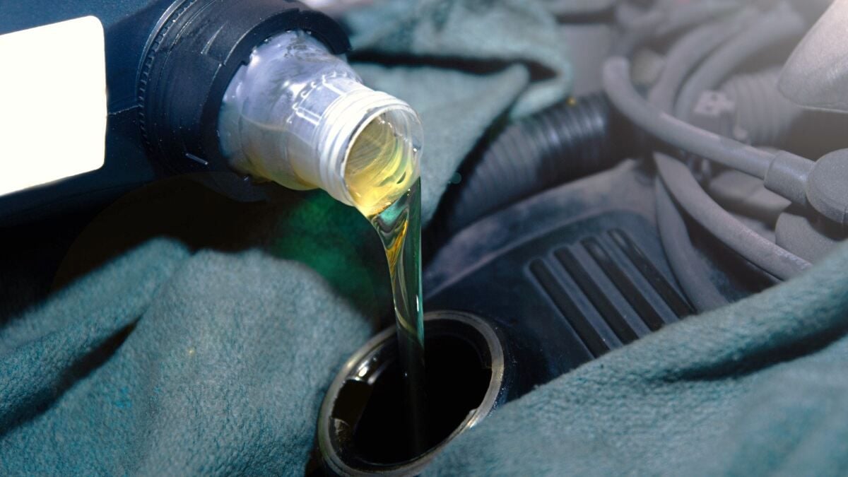 Engine Oil Expert Inspects Toyota's New Oil