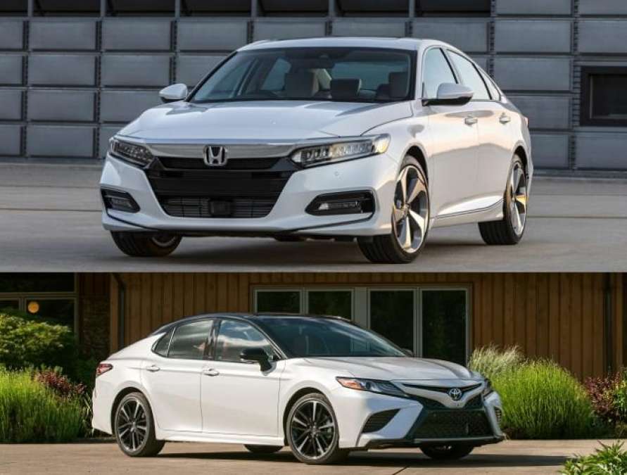 All-new 2018 Toyota Camry vs. Honda Accord.