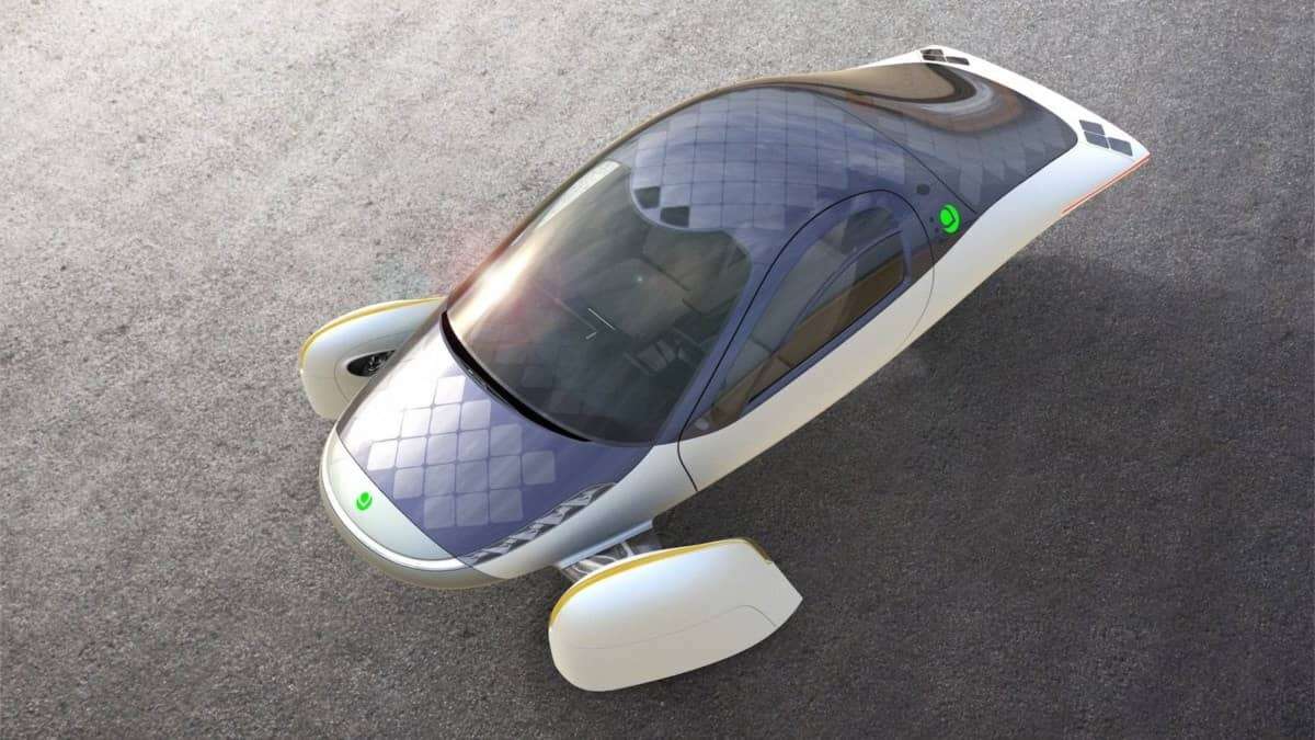 Aptera sports solar electric car