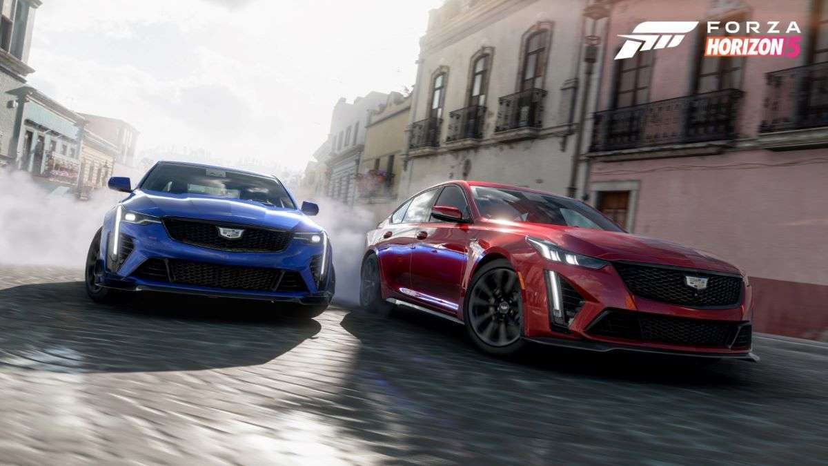 Cadillac CT4-V and CT5-V Featured in Forza Horizon 5