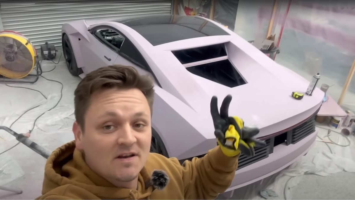 A "Cyber Roadster" Is Almost Done Being Built From a Crashed 2018 Dual-Motor Tesla Model 3 That Cost $14,000