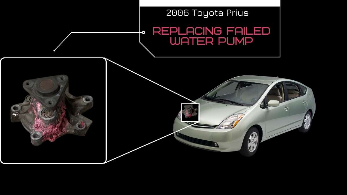 2006 Toyota Prius Failed Water Pump