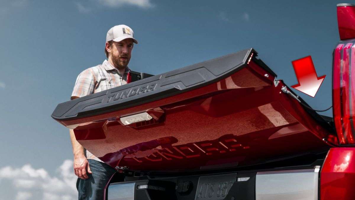 First Time 2022 Toyota Tundra Owner This Tailgate Assist Is A Must Have For Your Daily Truck Needs