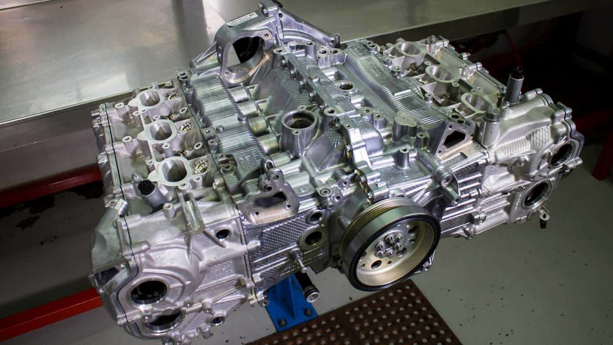 Flat 6 Porsche Engine