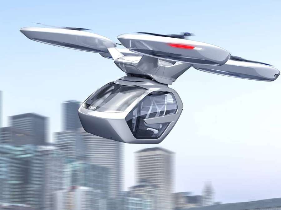 Italdesign's flying taxi with Audi and airbus