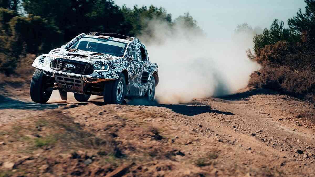 Extreme Ford Ranger T1 in Rally