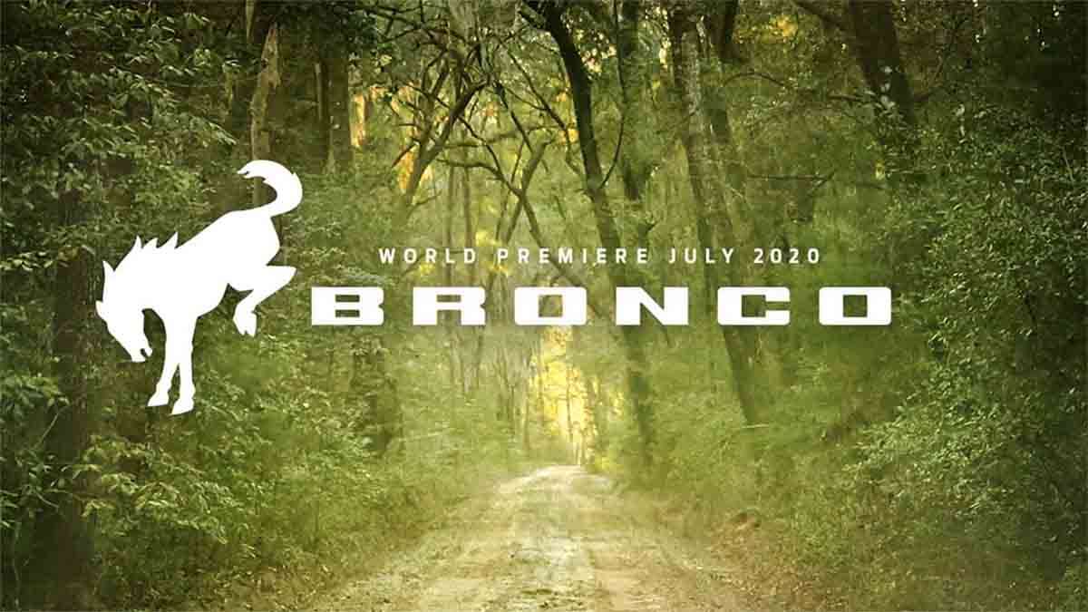 Ford Bronco promotion July 2020