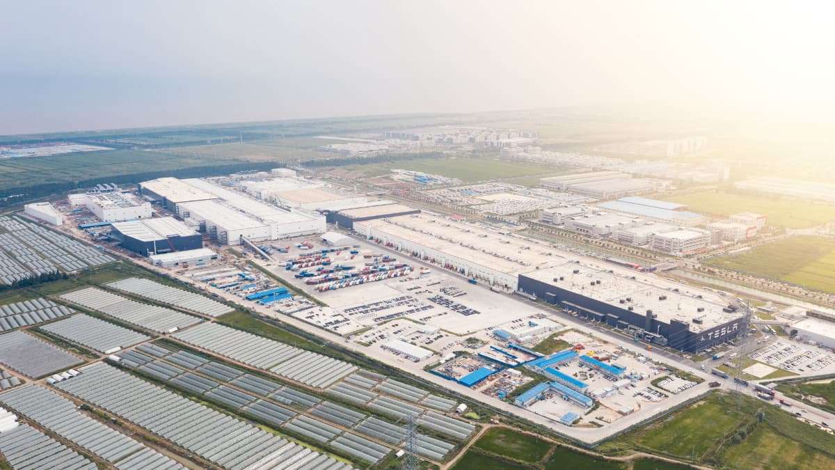 Gigafactory Shanghai, courtesy of Tesla Inc.