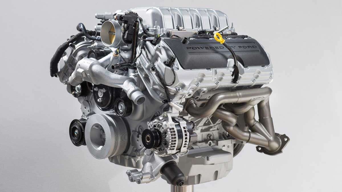 Ford's 5.2-liter V8 engine