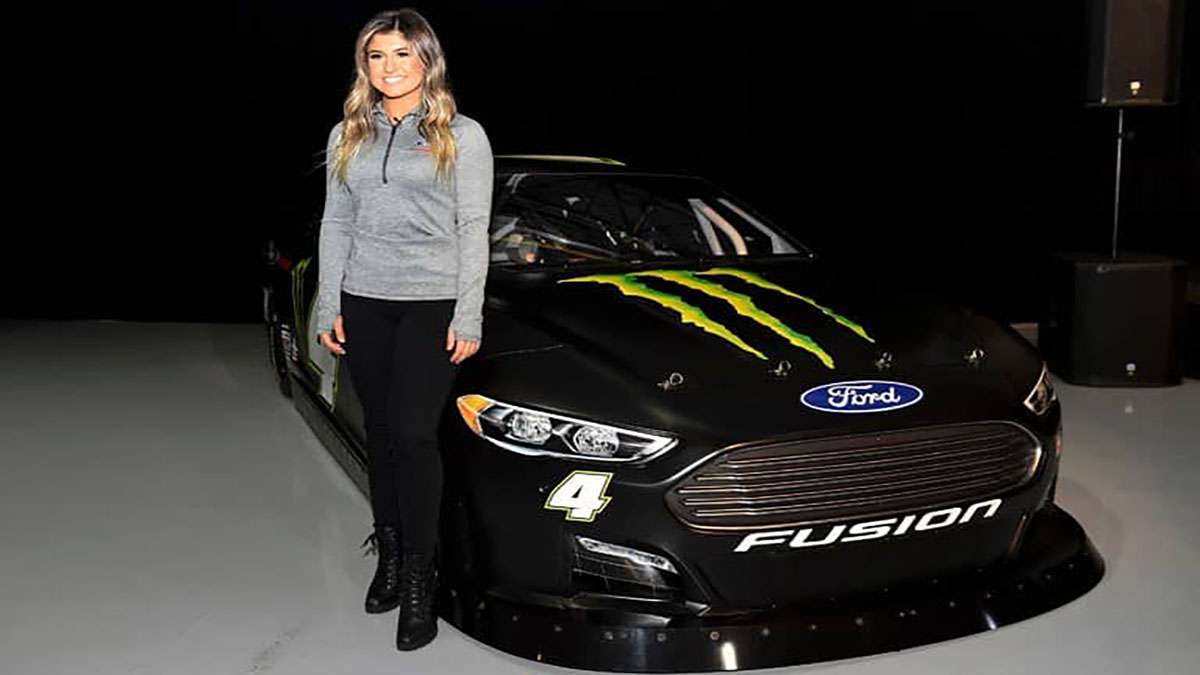Hallie Deegan, Ford Performance contract, Hallie Deegan's Young Racing Career, Driving a Ford Mustang at Daytona