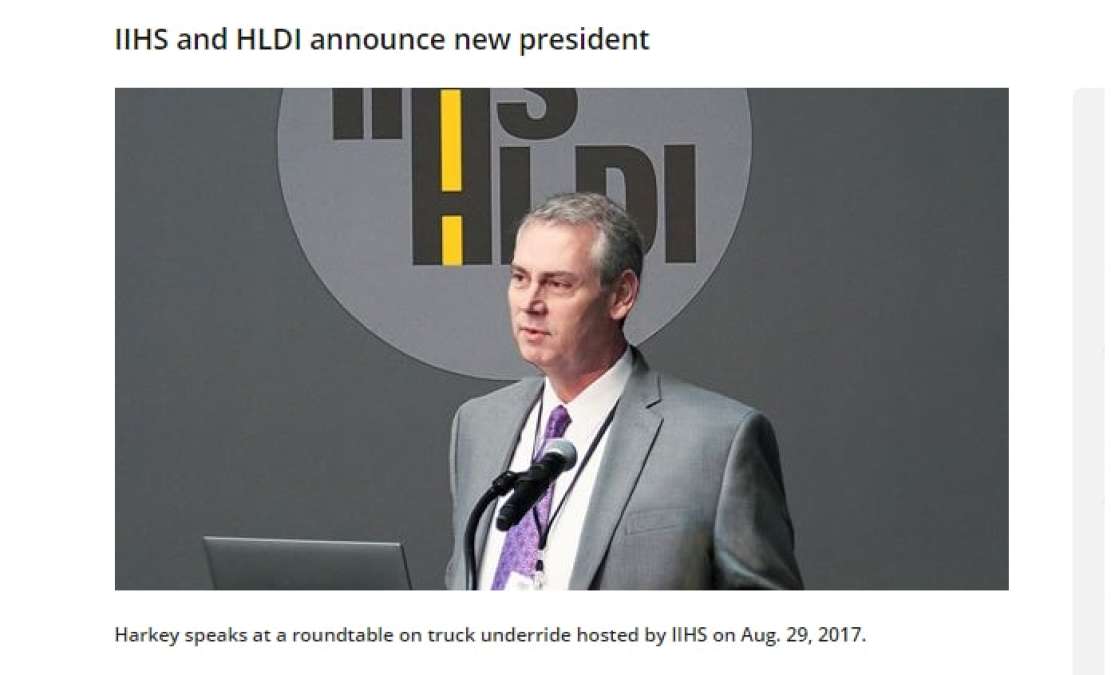 IIHS has a new president to lead auto safety group.