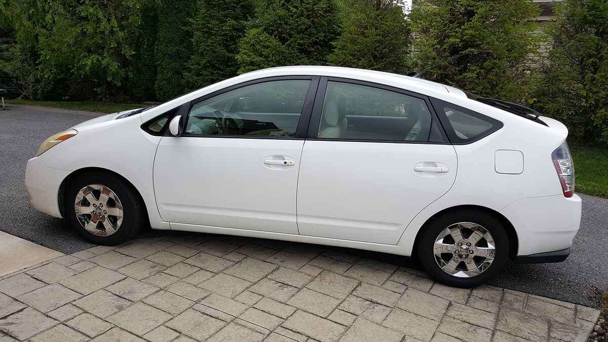 Image of 2004 Toyota Prius with 500,000 miles courtesy of owner John Wasilko