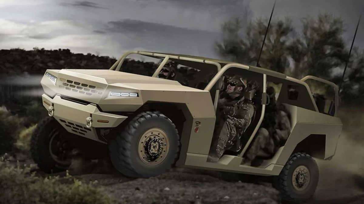 Kia military ATV