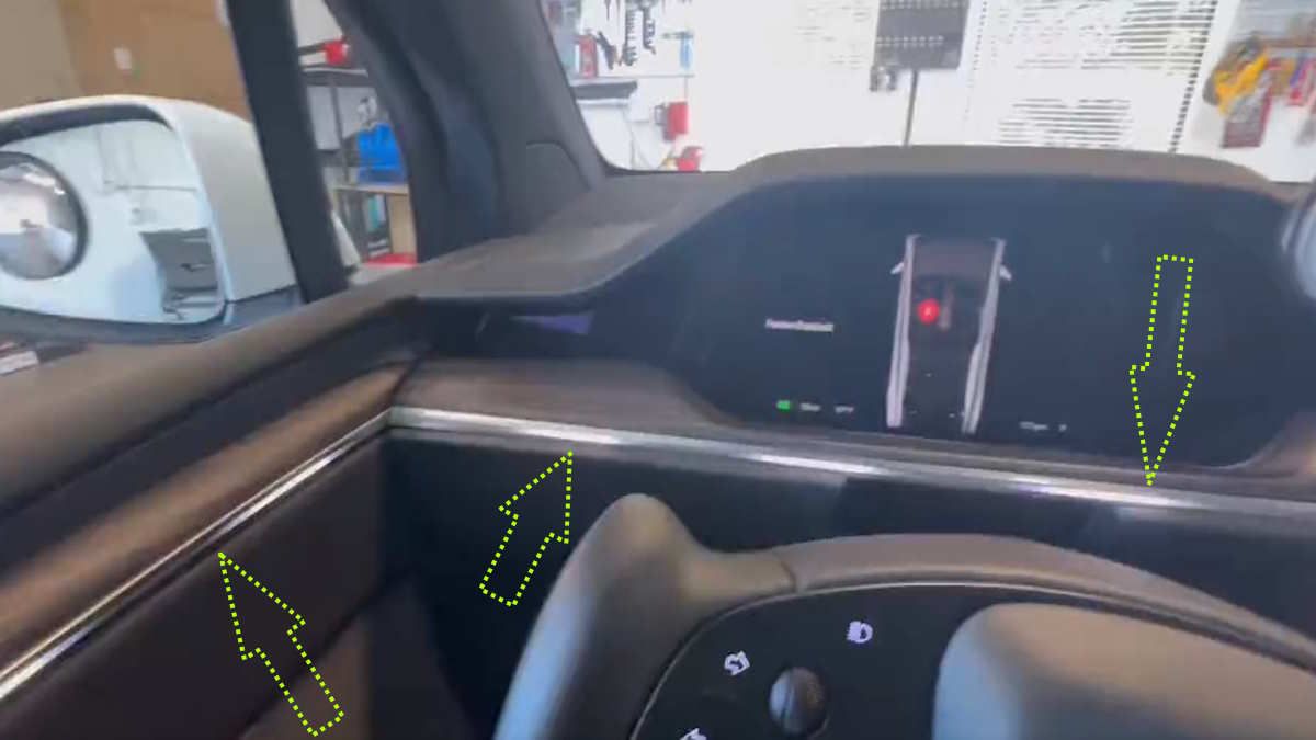 Model X Laser Ambient Lighting: And Many More Ways To Customize Your Tesla