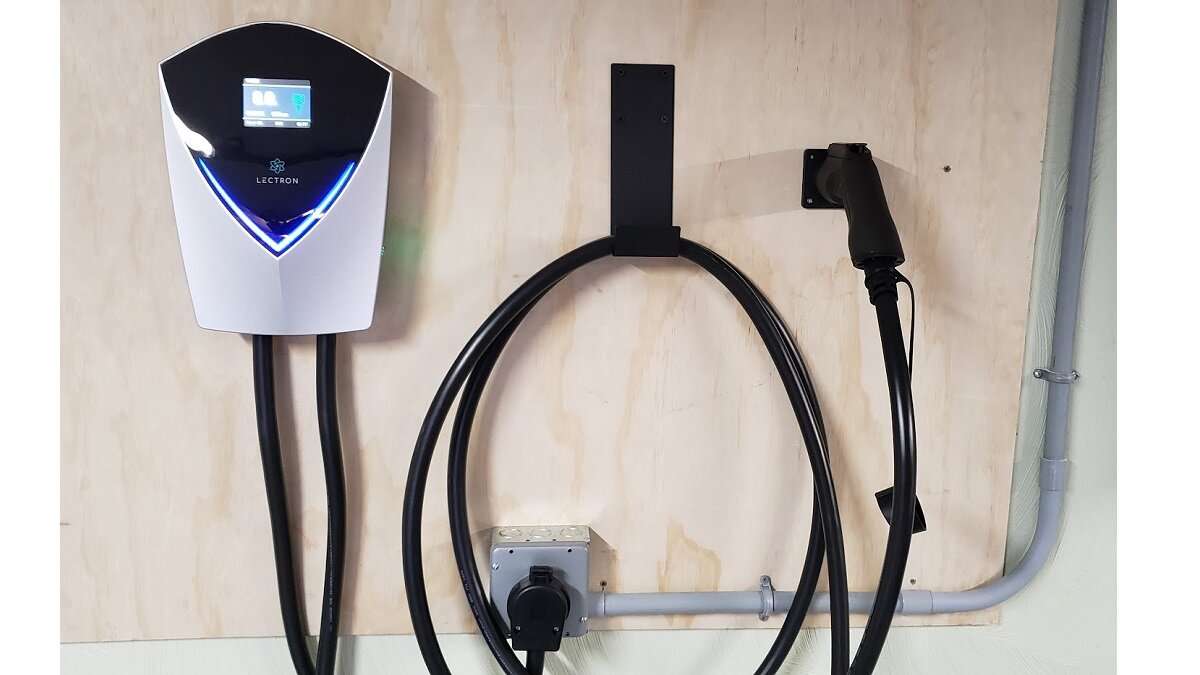 Image of Lectron V-Box 48A electric vehicle charger by John Goreham
