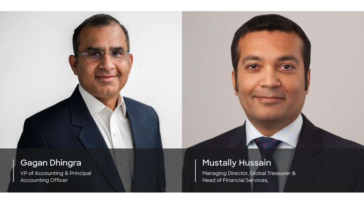Image showing Gagan Dhingra and Mustally Hussein, Lucid's new VP of Accounting and Head of Financial Services respectively.