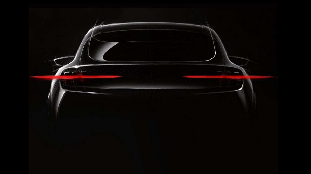 Ford Mustang Hybrid or Mach 1 Teaser