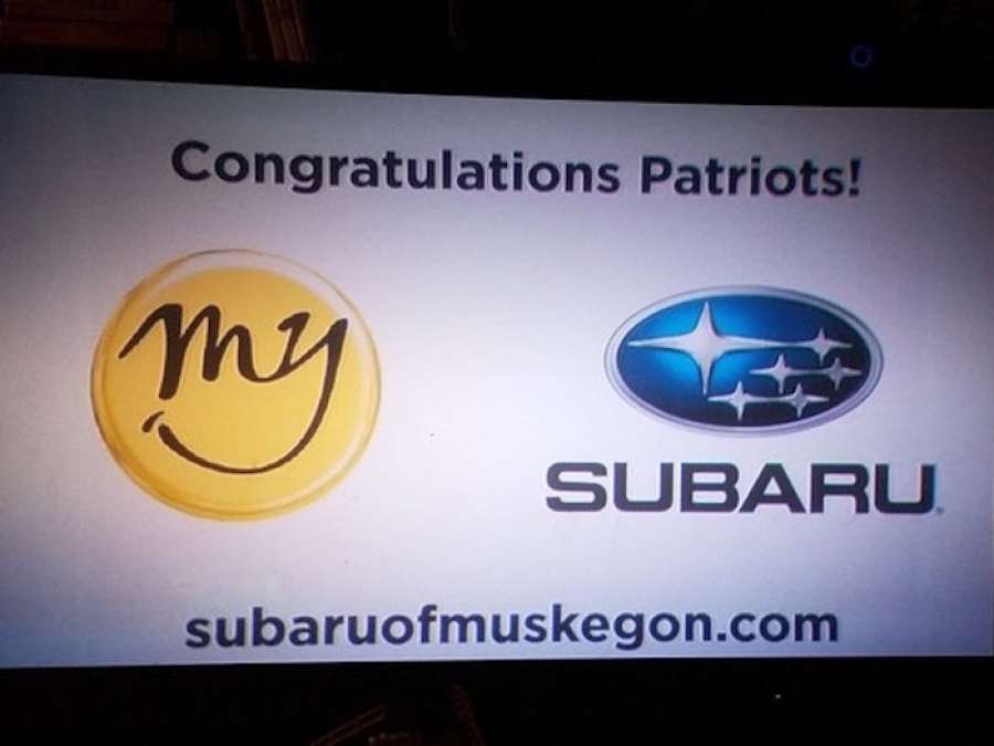 Subaru of Muskegon congratulates Patriots on Super Bowl LII win