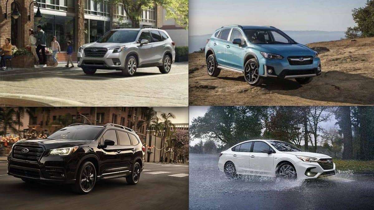 2022 Subaru Forester, 2022 Subaru Crosstrek, 2022 Subaru Ascent