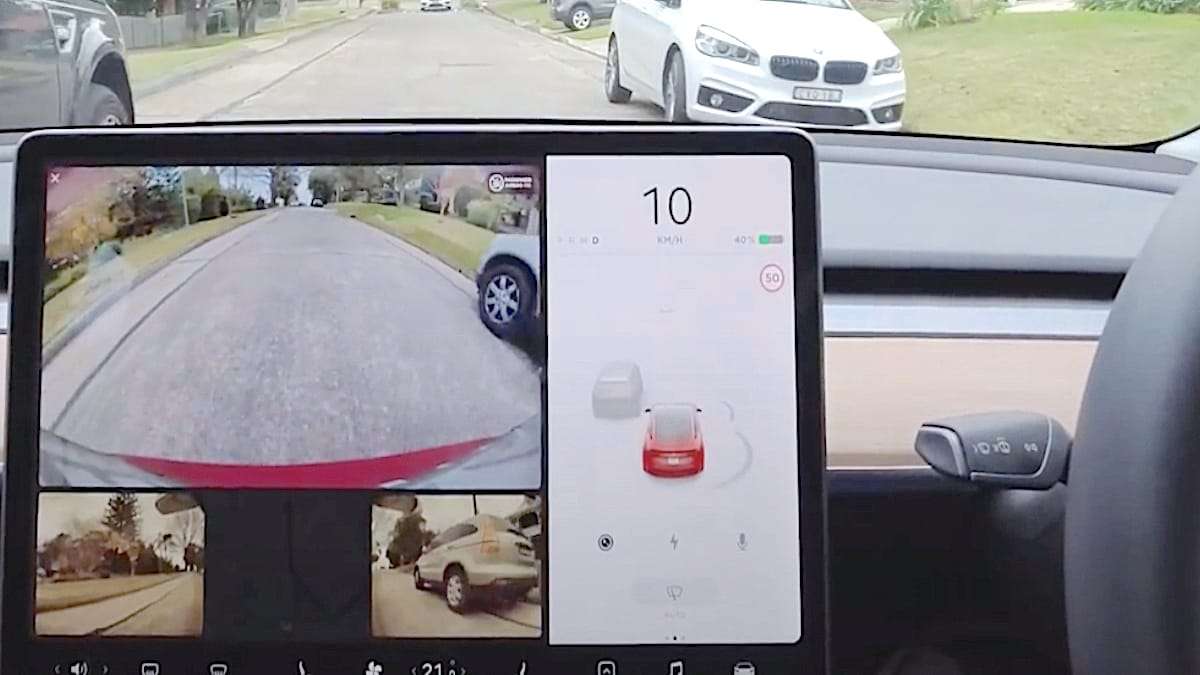 Side repeater camera use on Tesla Roaster