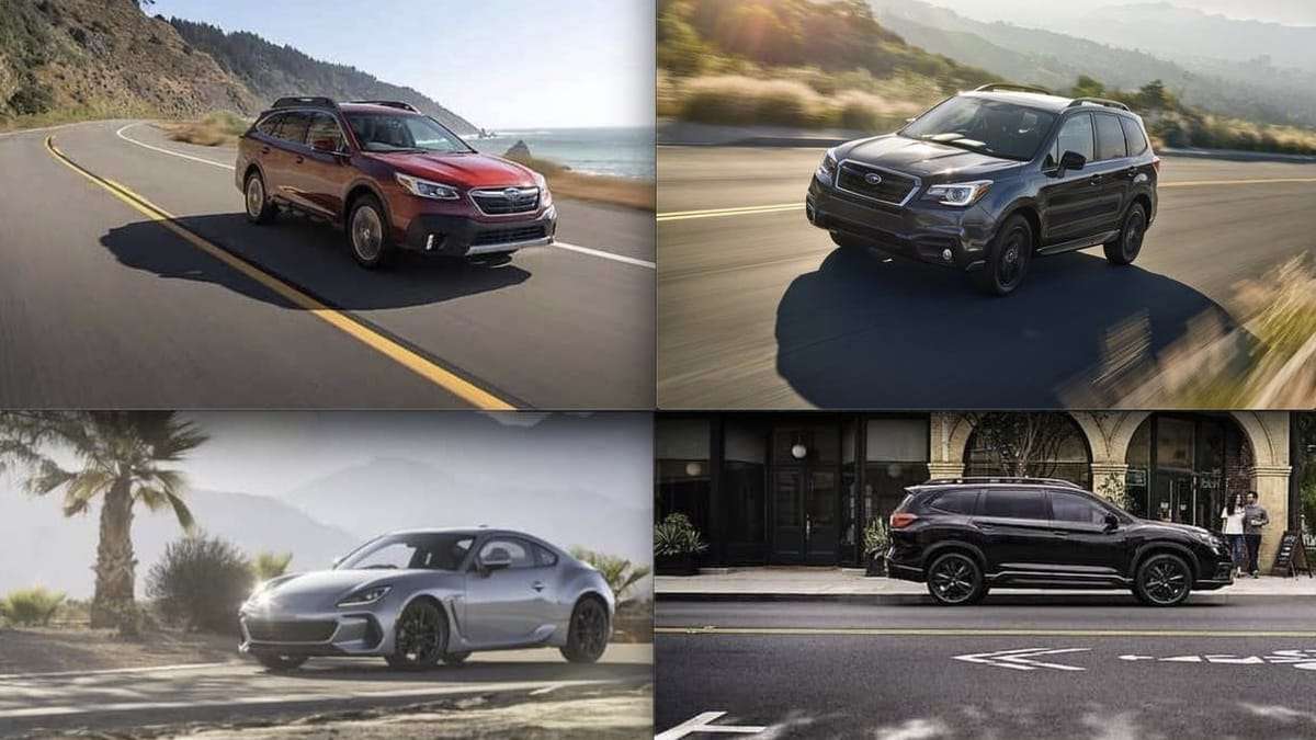 2018 Subaru Forester, 2018-2020 Outback, 2019-2020 Ascent