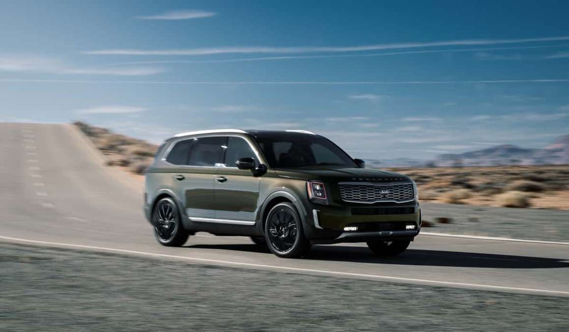 Kia Telluride offers family-friendly features. 