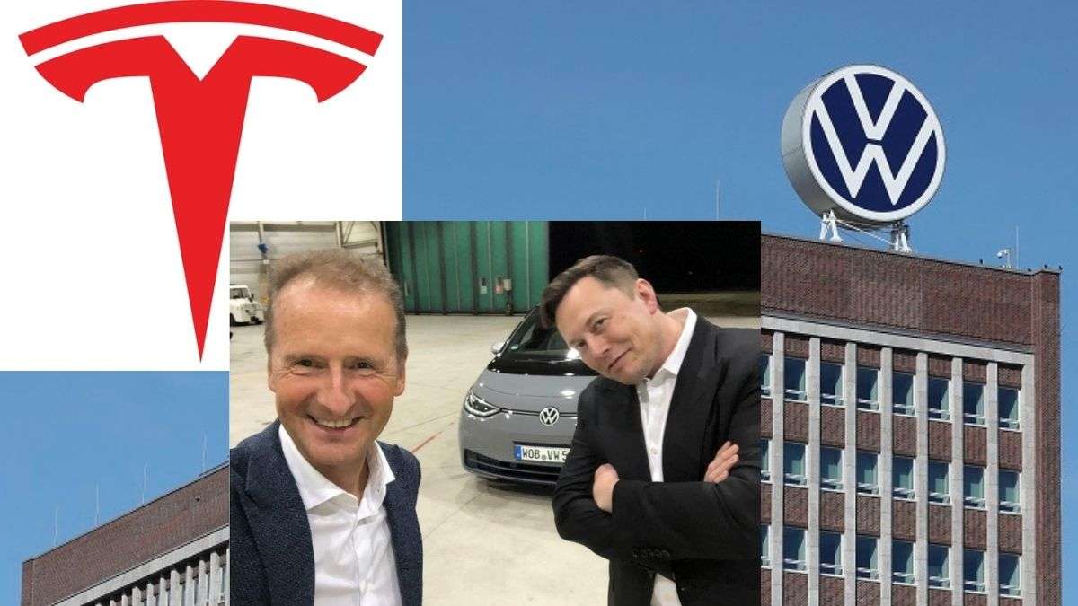 Tesla and Volkswagen competition and friendship