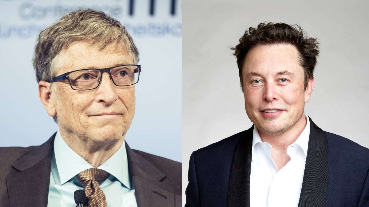 Tesla CEO Elon Musk & Bill Gates