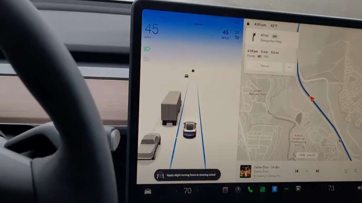 Tesla FSD Is About To Remove the Steering Wheel Nag Prompt