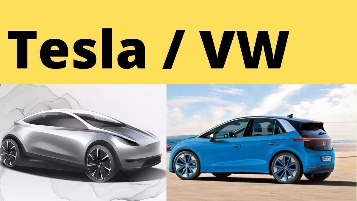Tesla Model 2 and VW ID.3