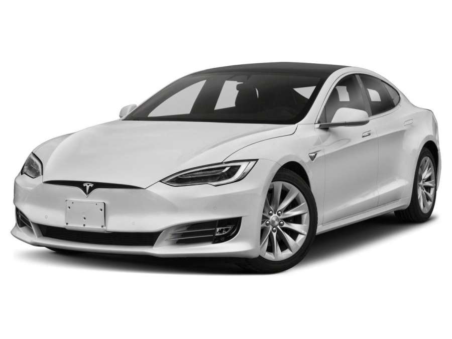 Tesla Model S White Color 1200x900 size
