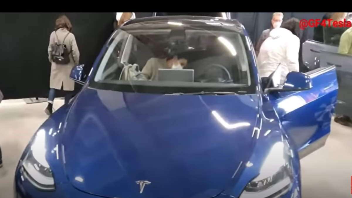 Tesla's New Model Y From Giga Berlin