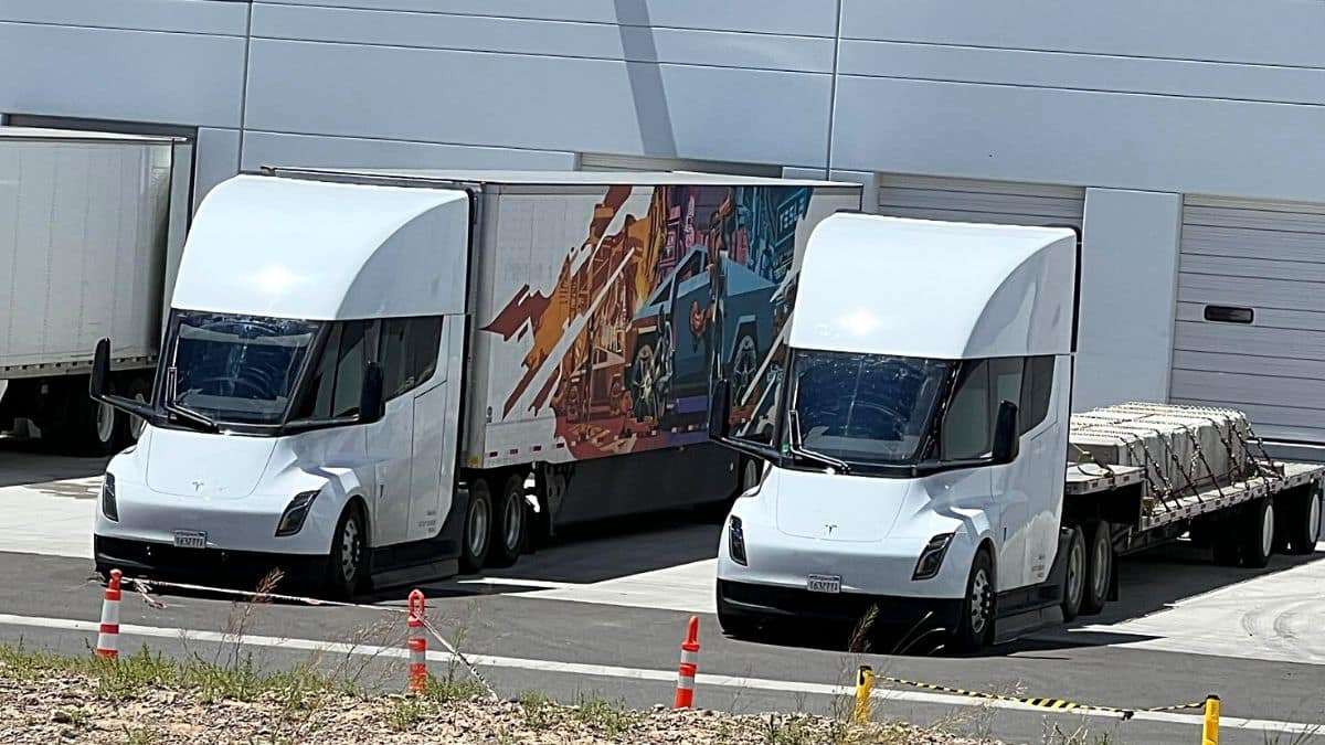 Tesla Semi Sightings at Giga Nevad Point To Newly Regained Production Momentum