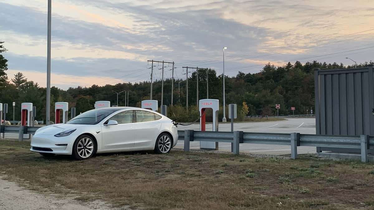 Tesla Supercharger image by John Goreham
