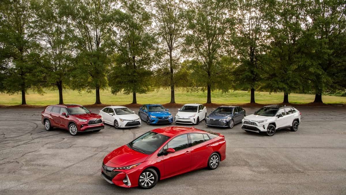 Toyota hybrid sales surge. 