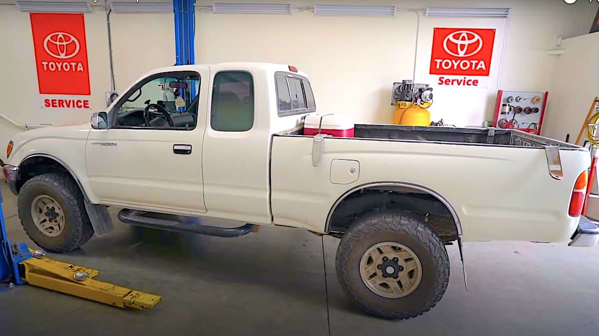 Toyota Tacoma owner learns he was scammed by a garage.
