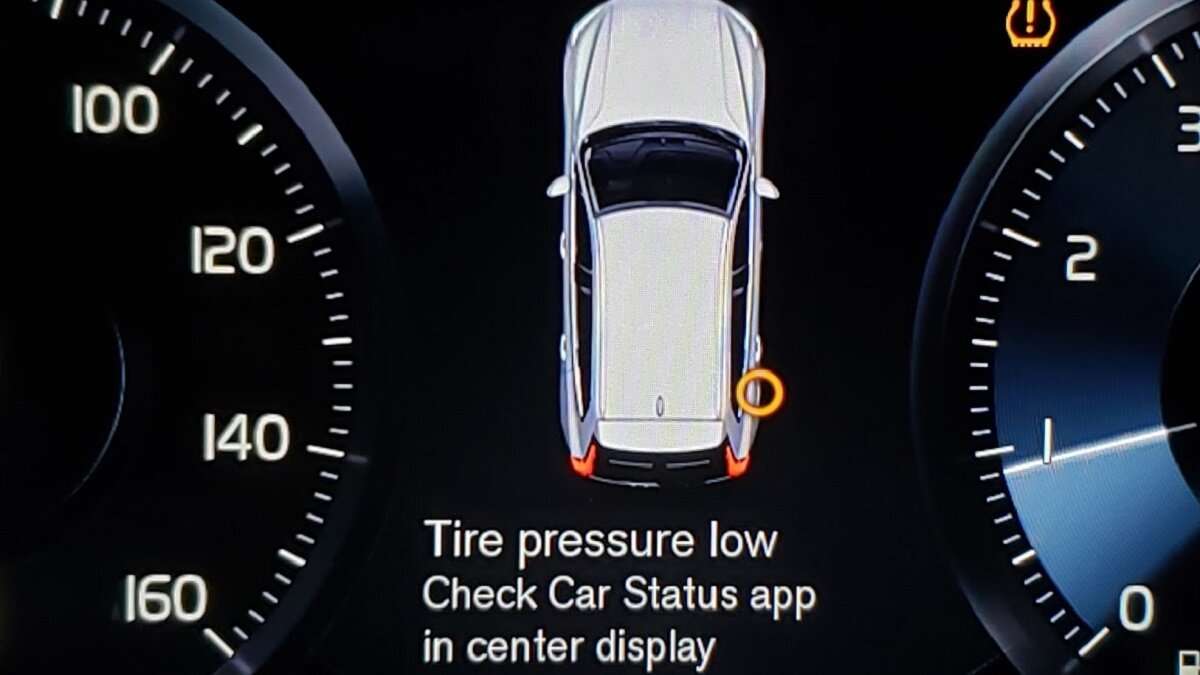 Image of TPMS Low Tire Pressure Warning Light by John Goreham