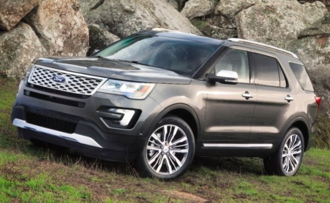 2016 explorer front side