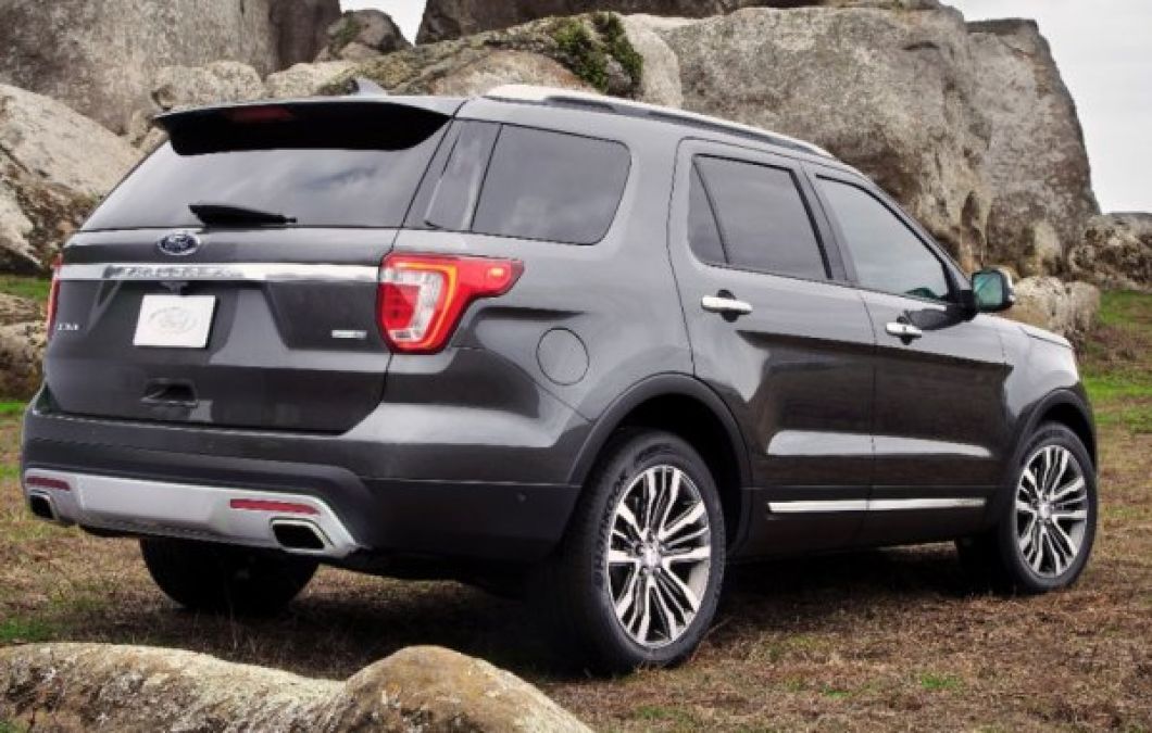 2016 explorer rear side
