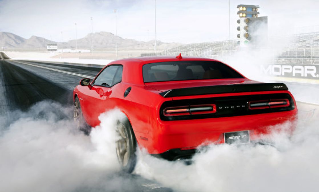 hellcat burnout rear