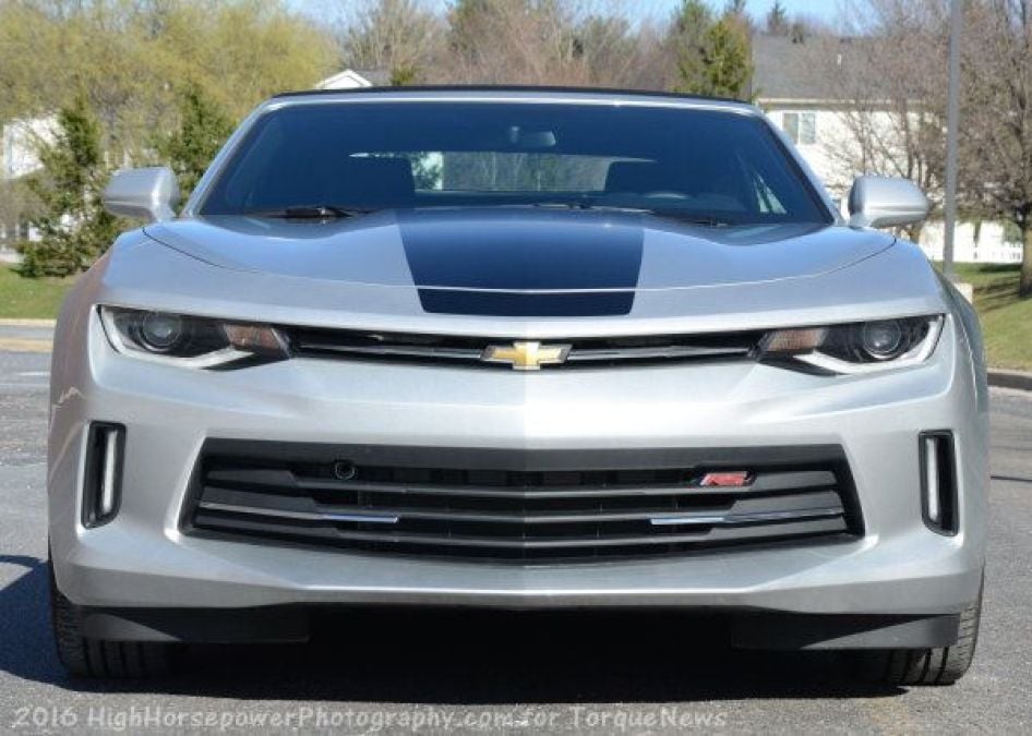 2016 camaro low front