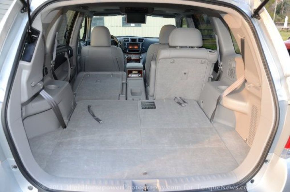 highlander cargo area