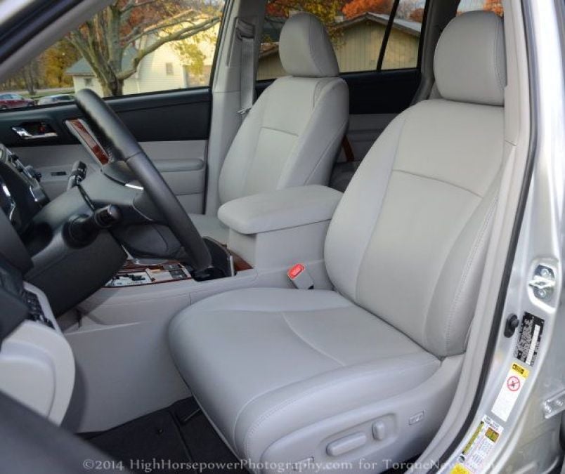 highlander front seats