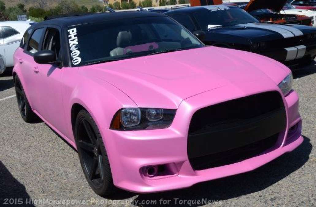 pink magnum charger front