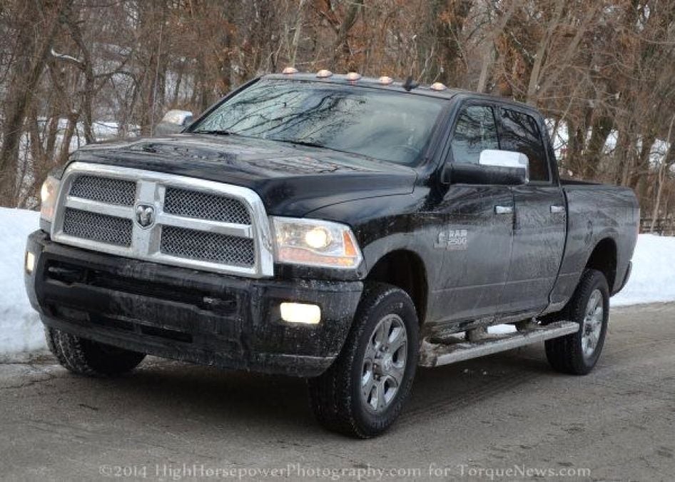ram 2500 on the road